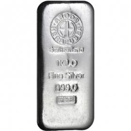 Leipziger Edelmetallverarbeitung 500 Gramm Silberbarren Feinsilber 999